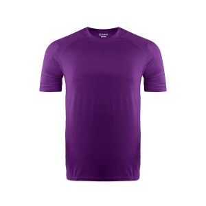 Polera Fit Deportiva Elasticada Manga Corta