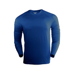 Polera Fit Deportiva Elasticada Manga Larga